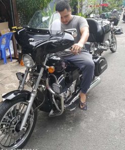 honda rebel 250 do kinh chan gio va thung hong