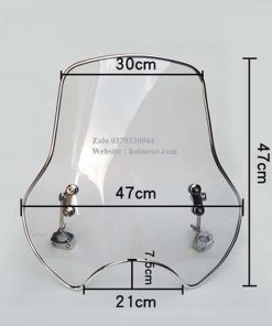 kính chắn gió suzuki gz 150 cao 47cm