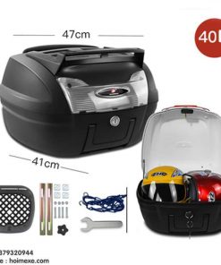 thung sau xe may 40 lit