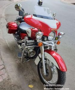honda shadow độ thùng hông kính chắn gió