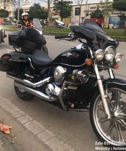kawasaki vulcan độ thùng hông và kính