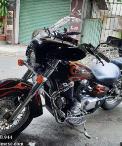 shadow 750 độ thùng hông kính chắn gió