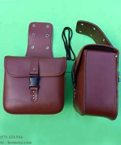 túi da treo hông xe máy