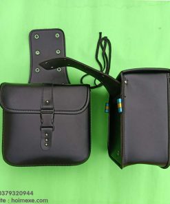 túi da treo hông xe máy