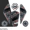 decal binh xang honda rebel 300-500