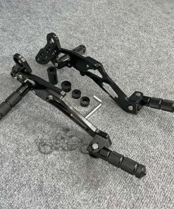 Tích hợp cặp gác chân trước sau honda msx125 màu đen