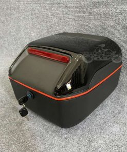Thùng sau xe máy xe motor màu đen